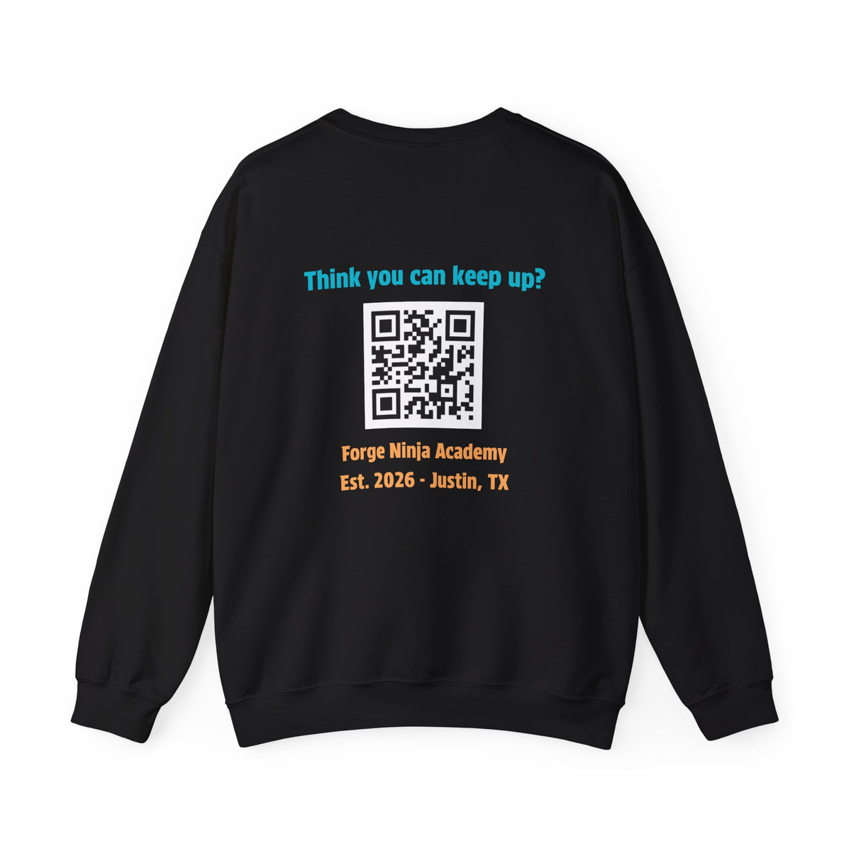 Forge Ninja Academy Crewneck Sweatshirt — Logo Pullover